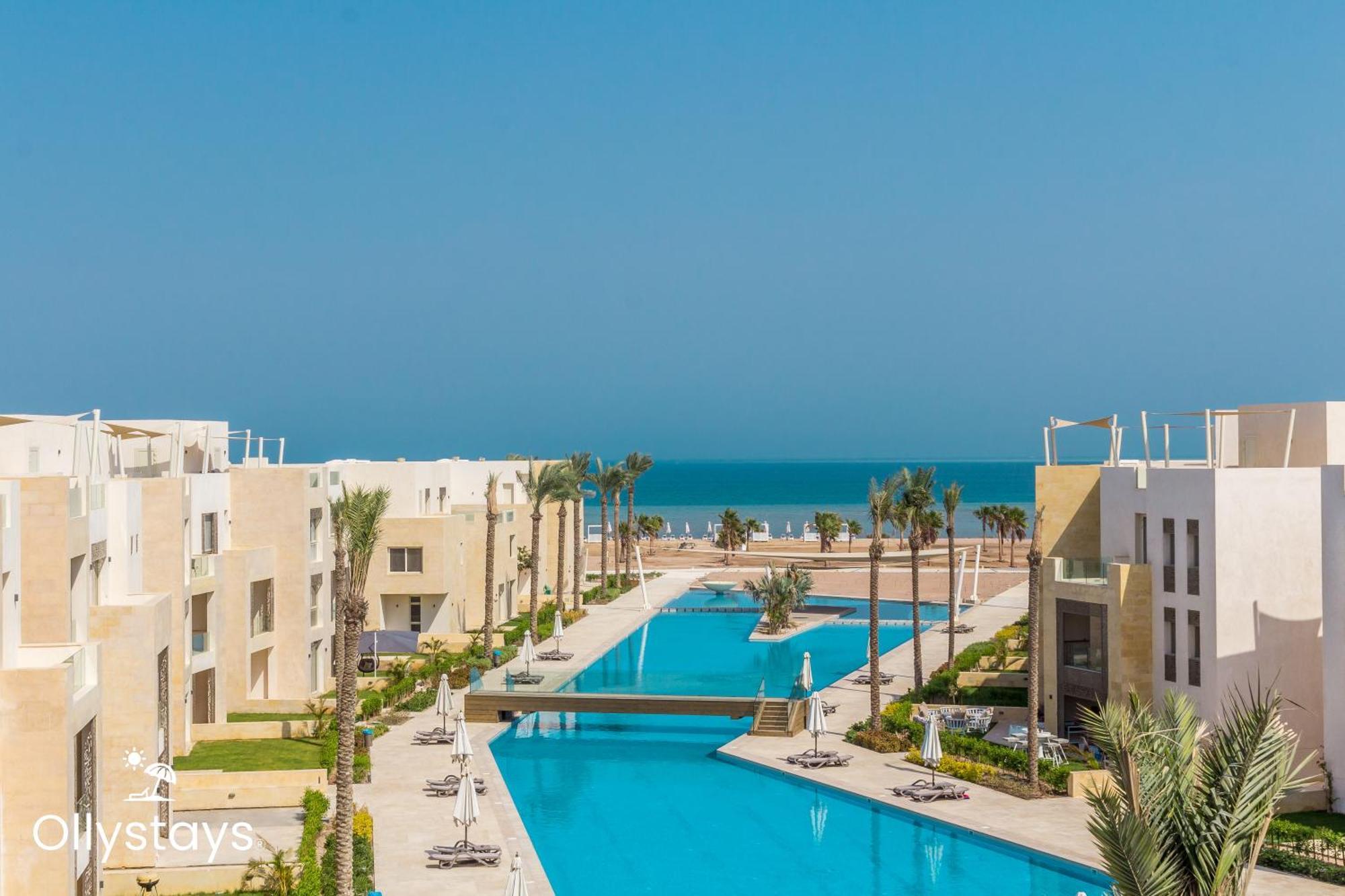 Ollystays Mangroovy Seaview 1Br Beach And Pool Free Access Hurghada Luaran gambar