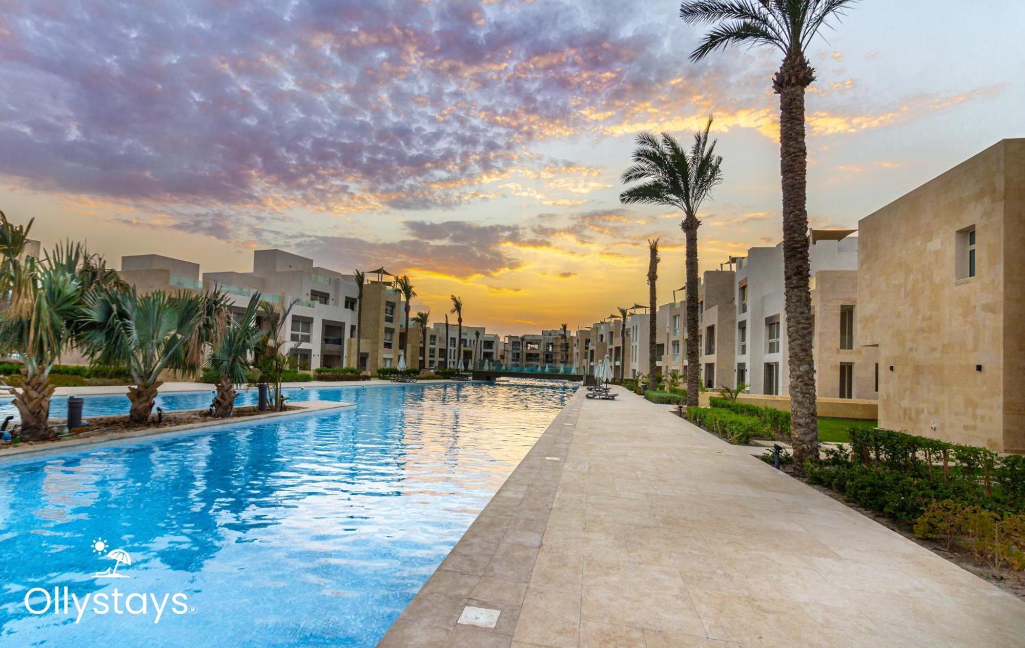 Ollystays Mangroovy Seaview 1Br Beach And Pool Free Access Hurghada Luaran gambar